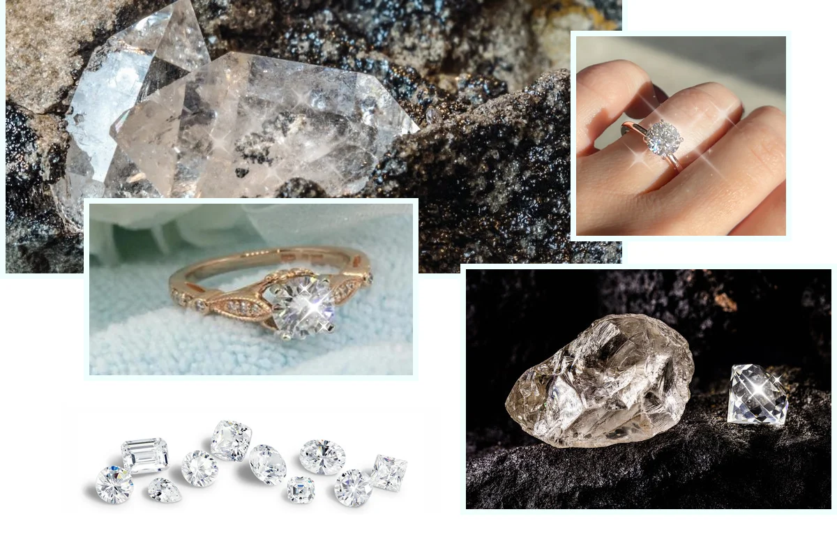 Diamonds, Diamonds History, Modern Diamonds, Raw Diamonds