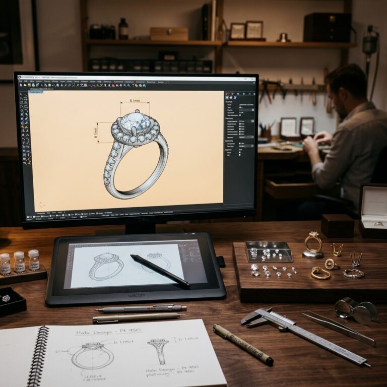 Custom Diamond Ring Manufacturer in Nepal