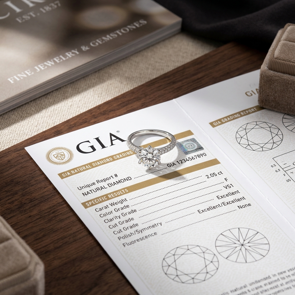 GIA Certified Diamond Ring - Rashova Diamonds Nepal