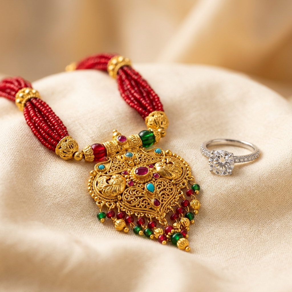 Traditional and modern wedding jewelry - Rashova Diamonds Nepal