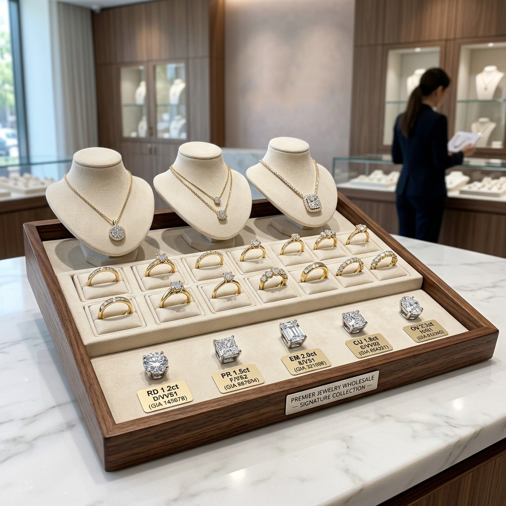 Wholesale Jewelry Display - Rashova Diamonds Nepal